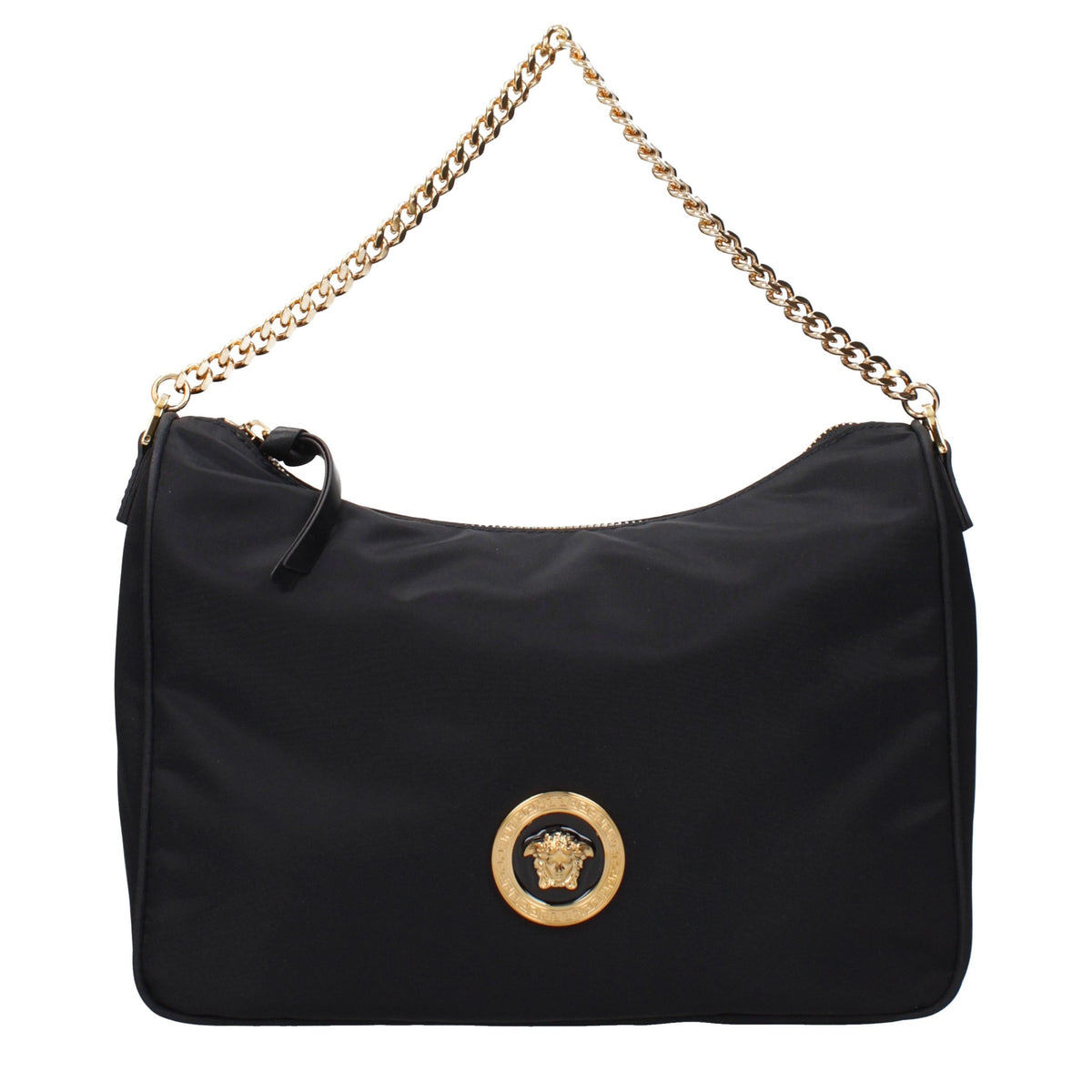 Versace Black Fabric Women's Handbag