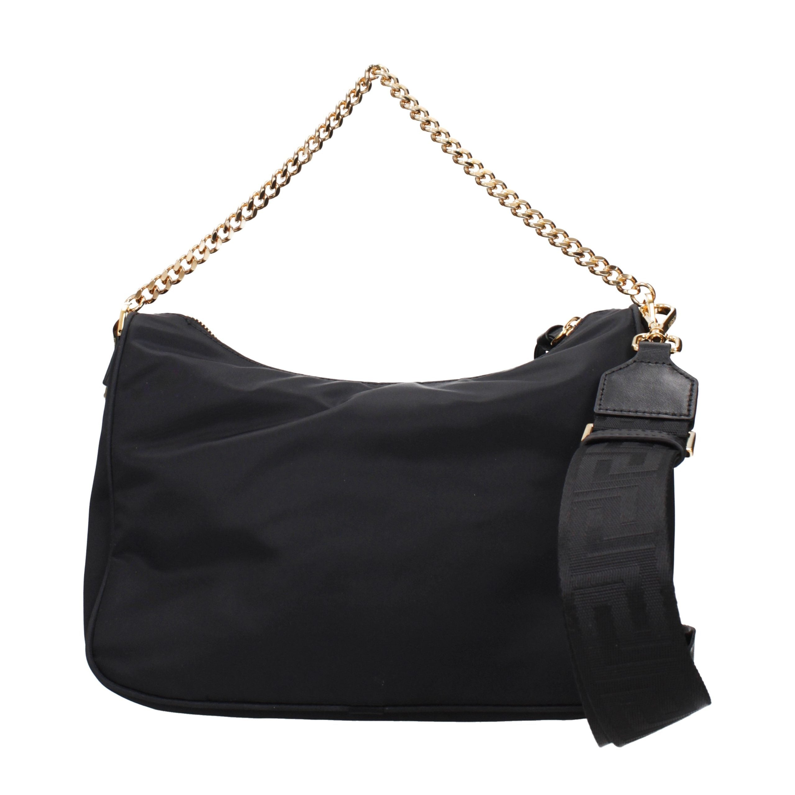 Versace Black Fabric Women's Handbag