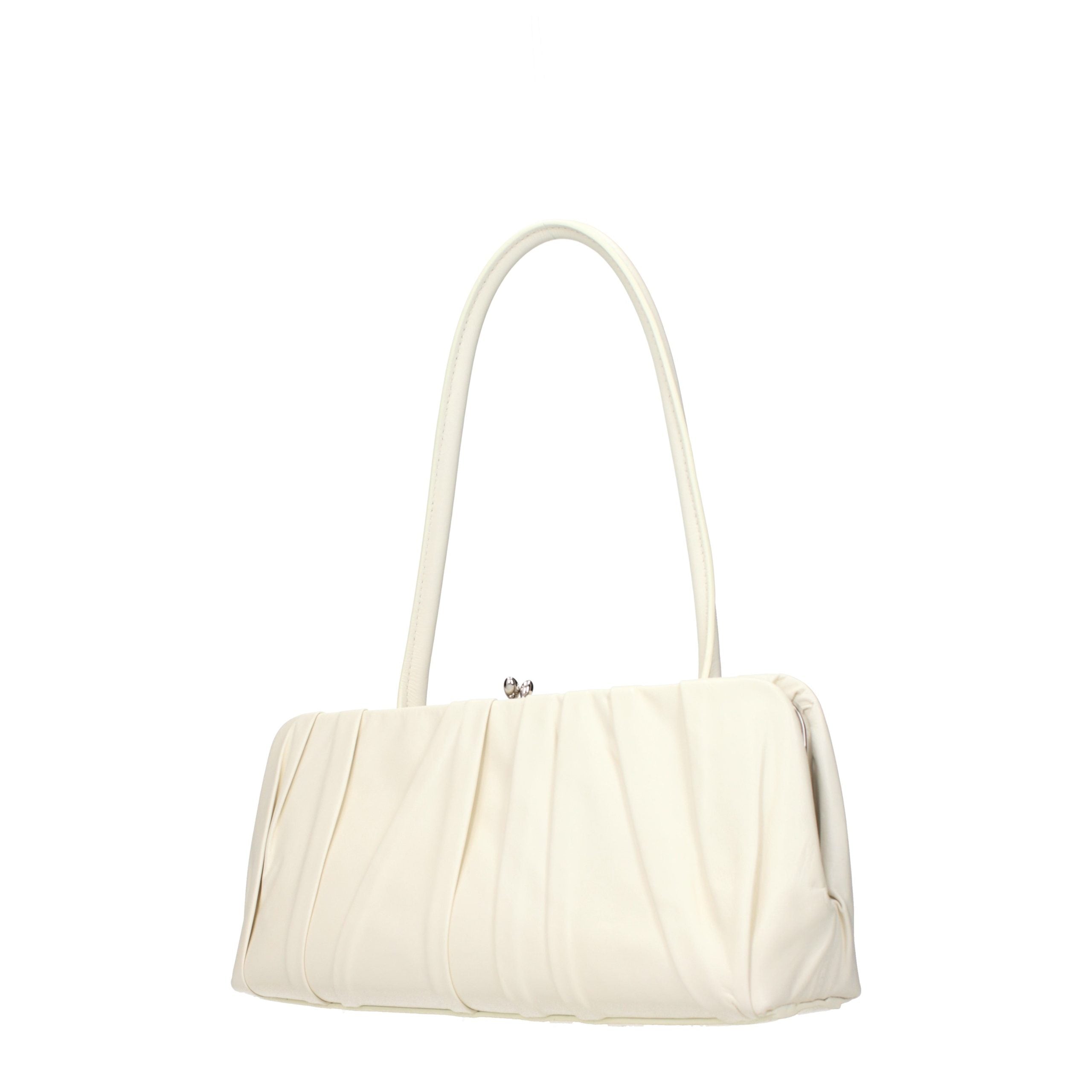 Jil Sander White Leather Shoulder Women's Bag