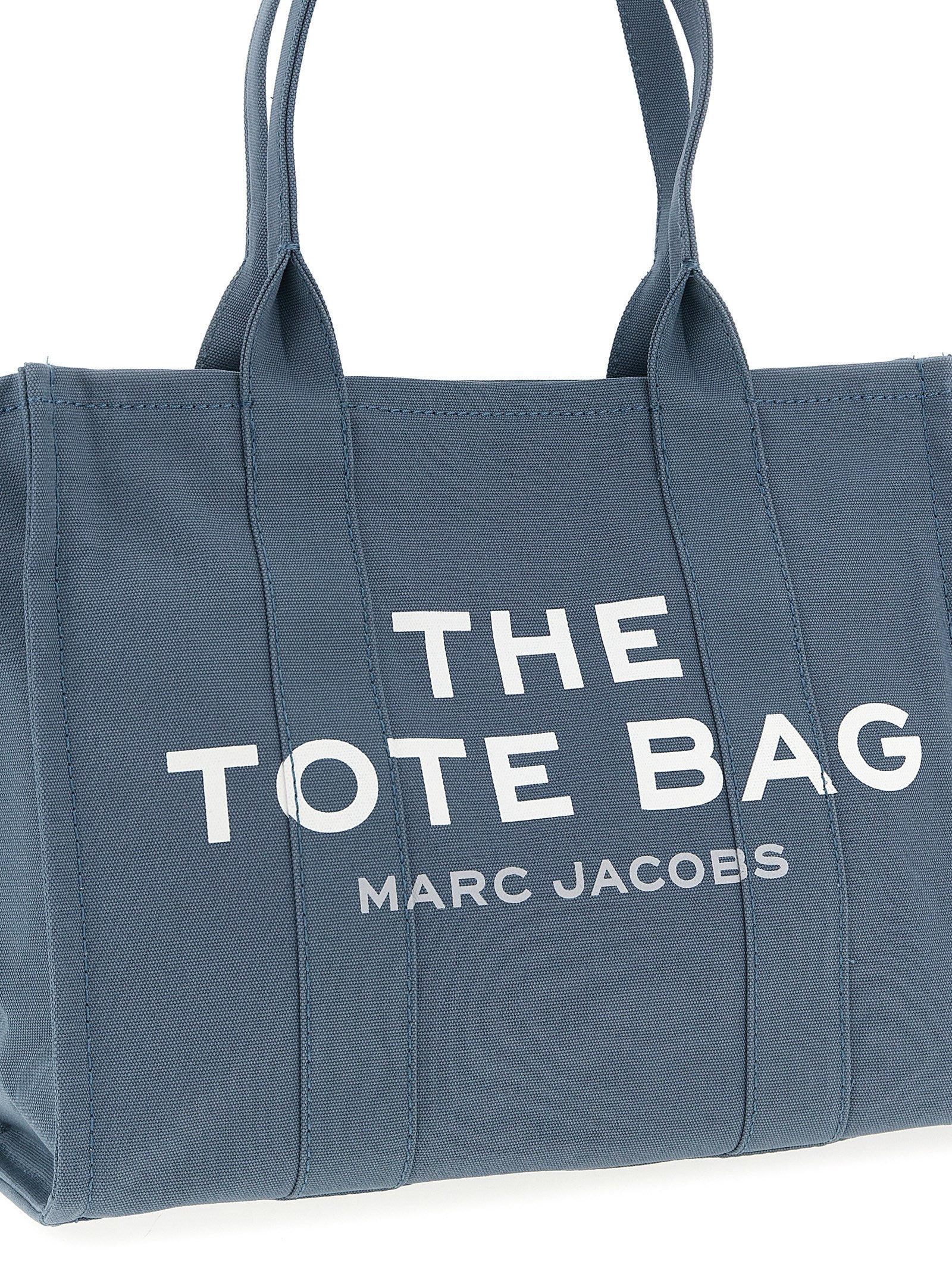 Marc Jacobs Blue Cotton Tote Women's Bag