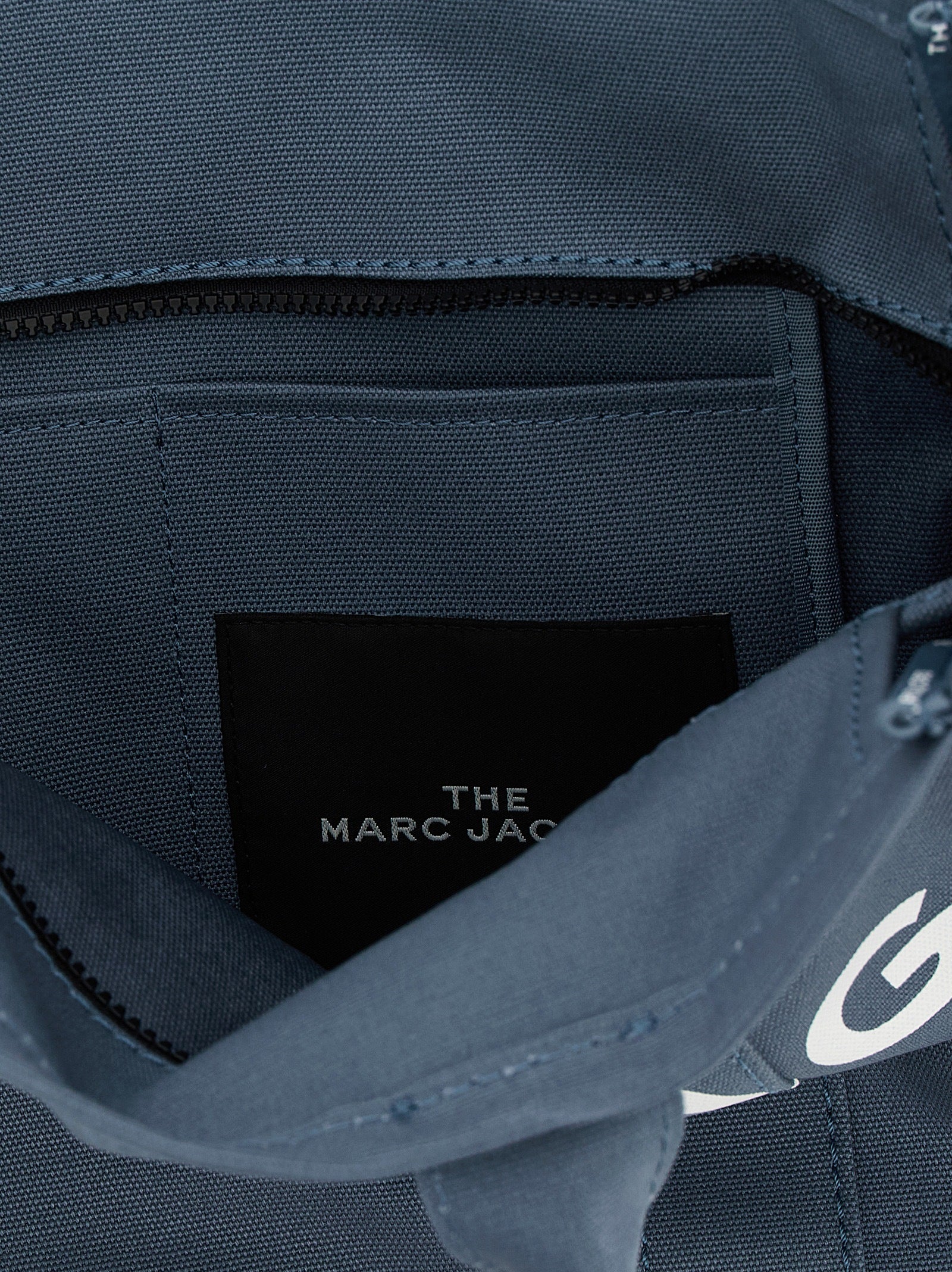 Marc Jacobs Blue Cotton Tote Women's Bag