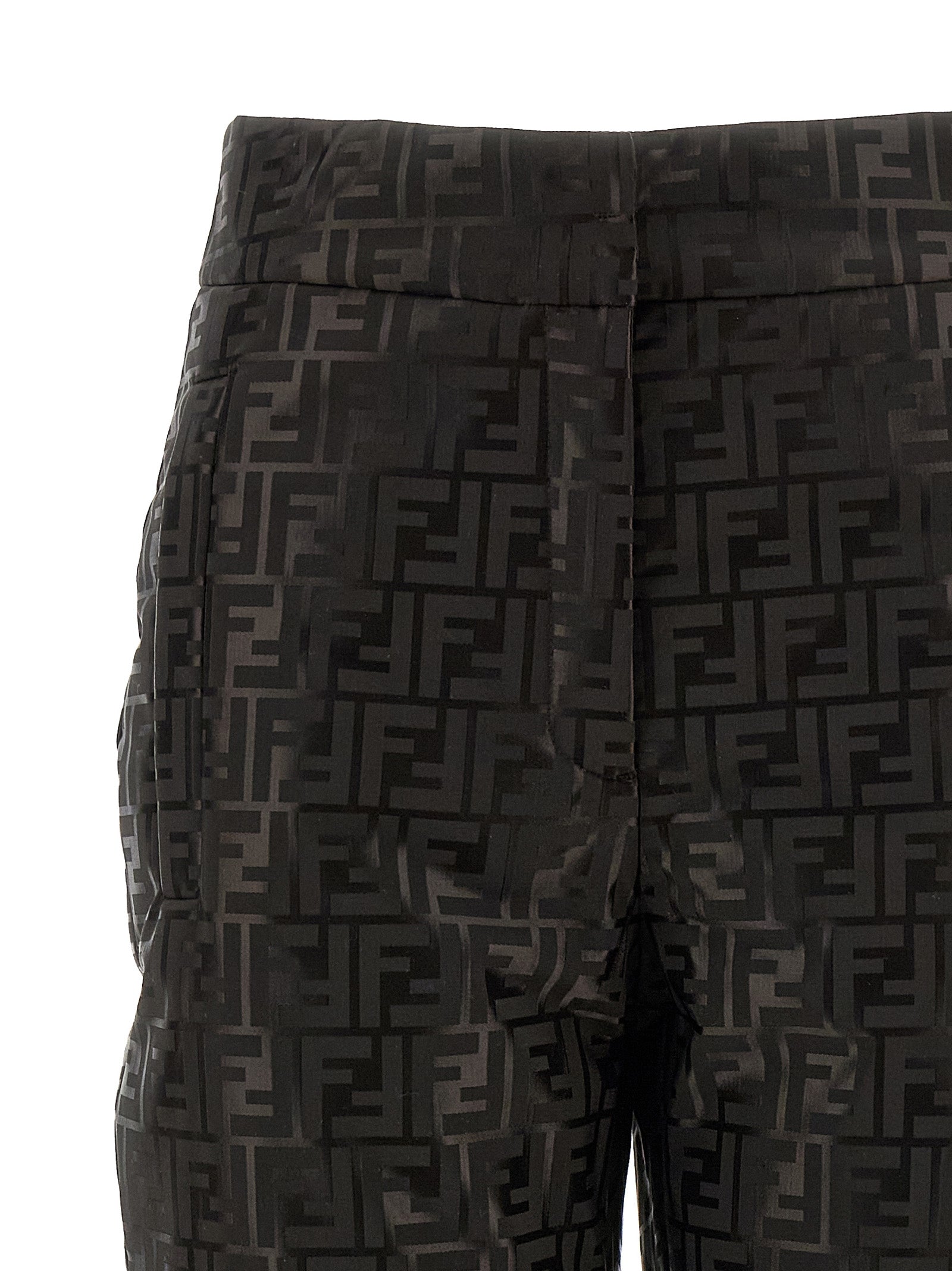 Fendi Brown Cotton Athletic Women's Pants
