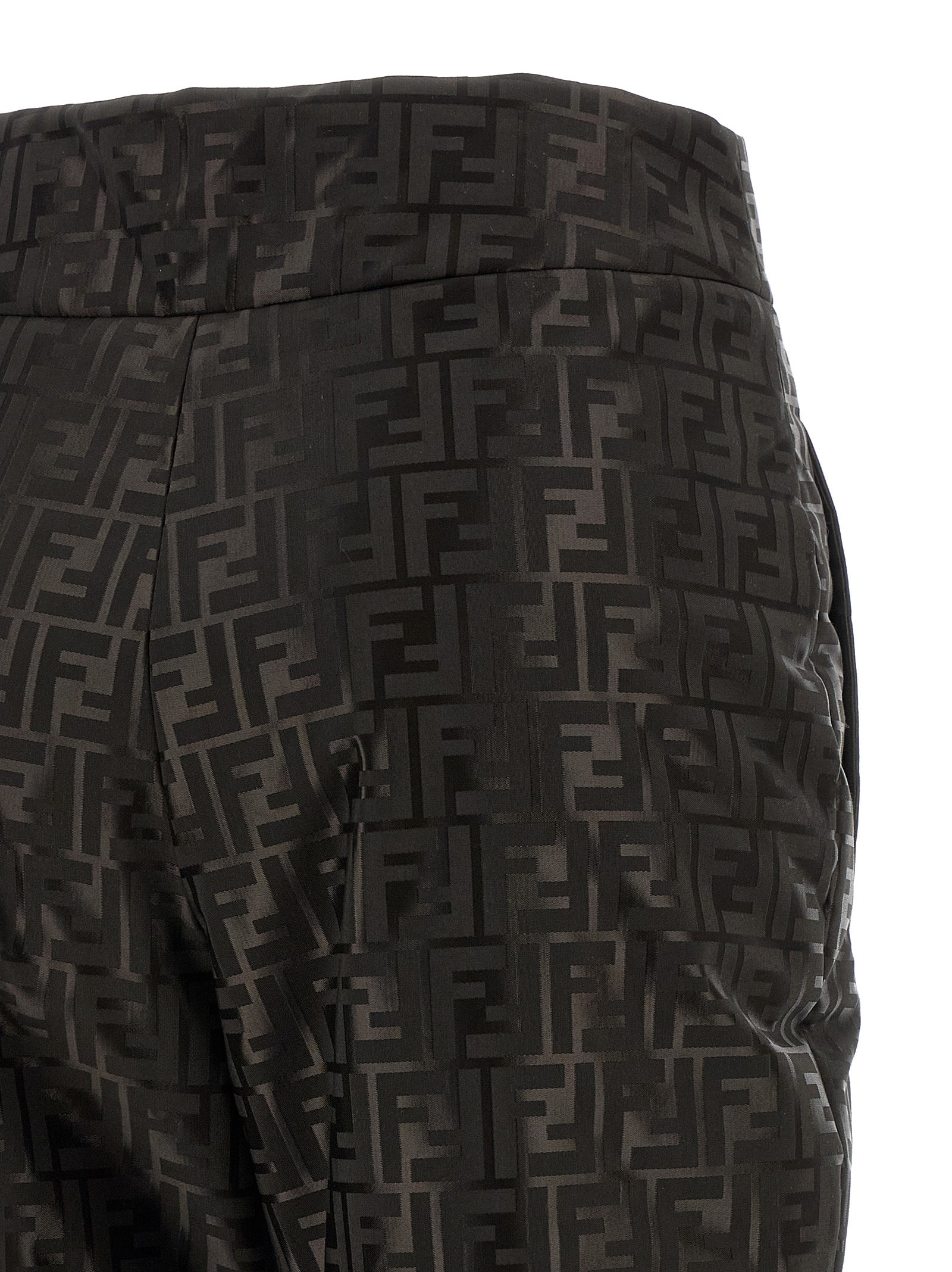 Fendi Brown Cotton Athletic Women's Pants
