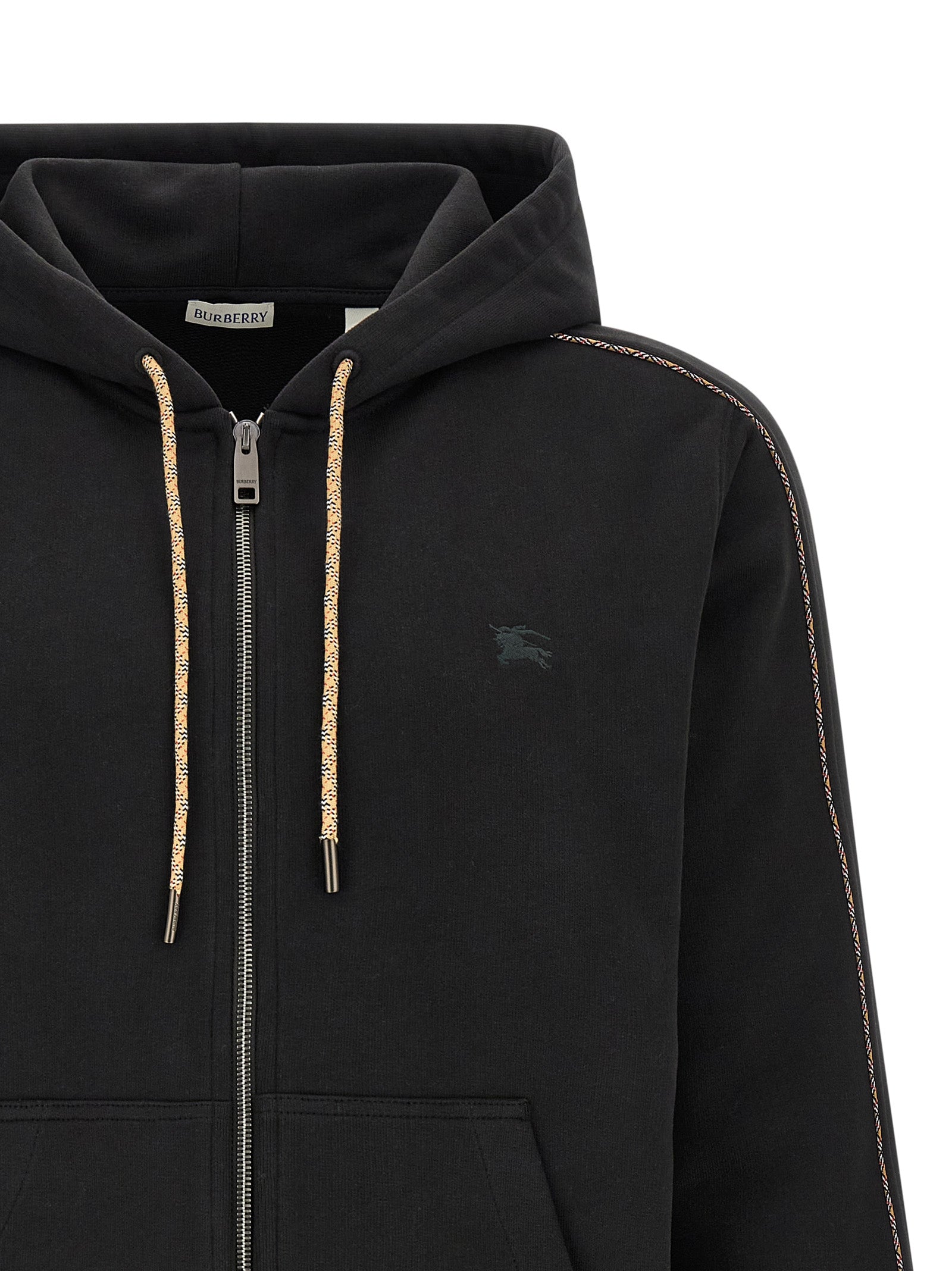 Burberry Black Cotton Men's Sweatshirt