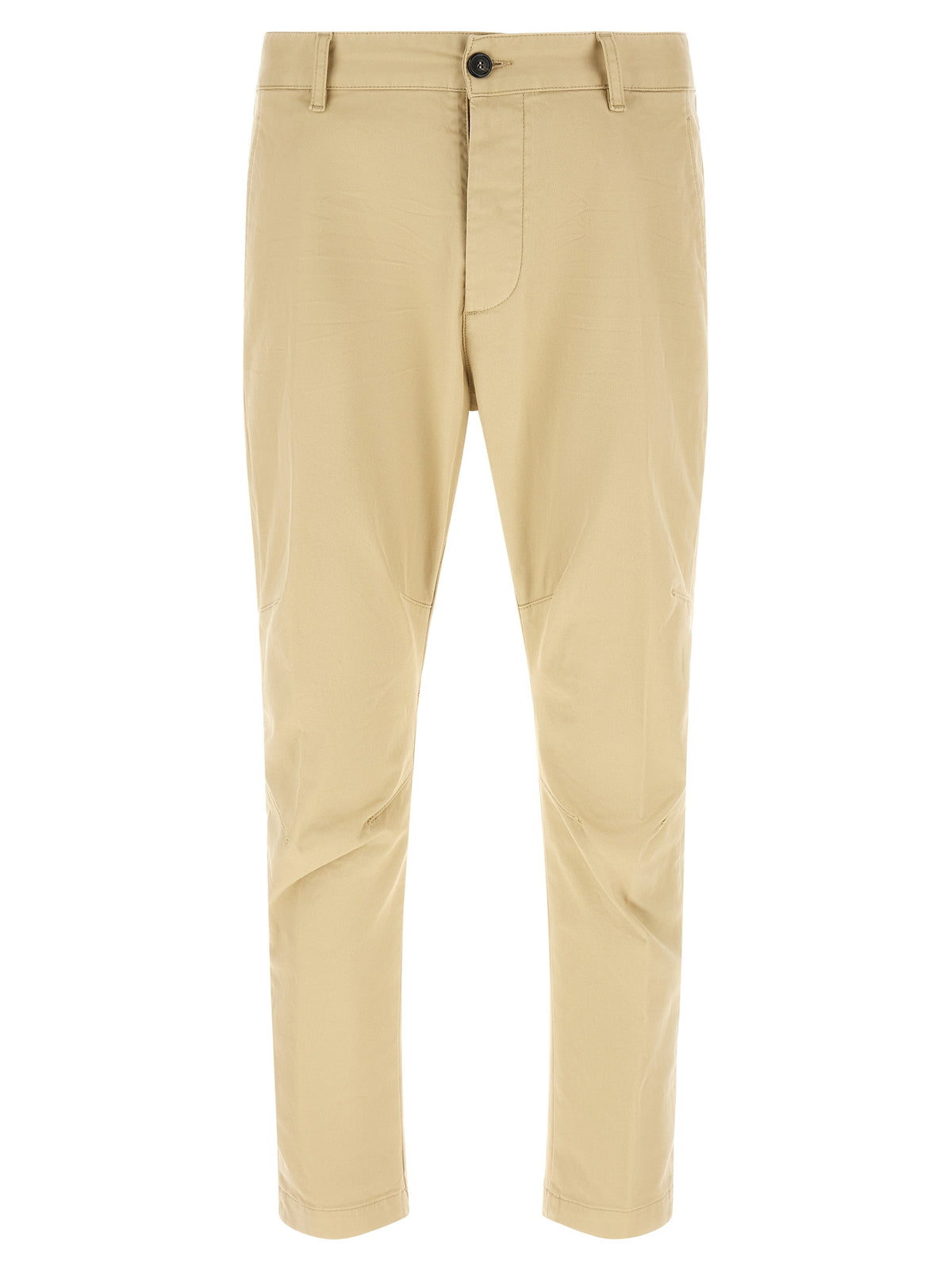 Dsquared² Beige Cotton Cargo Men's Pants
