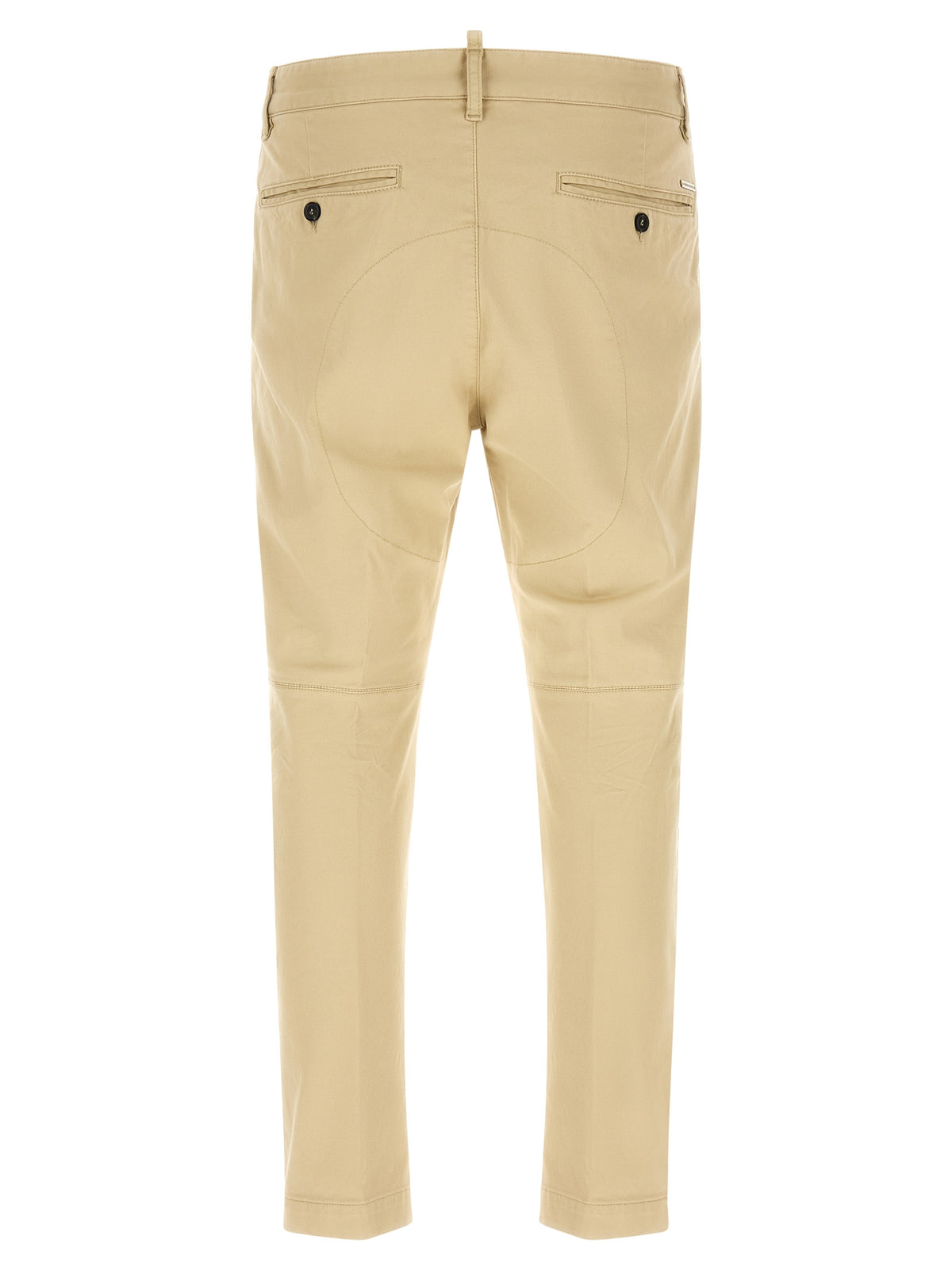 Dsquared² Beige Cotton Cargo Men's Pants