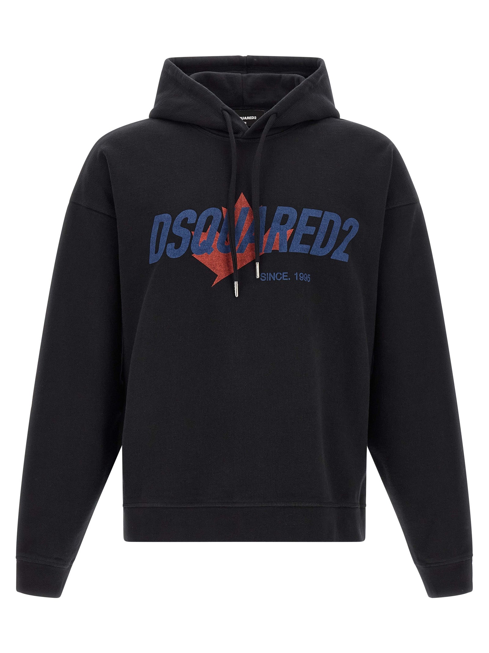 Dsquared² Black Cotton Men's Sweatshirt