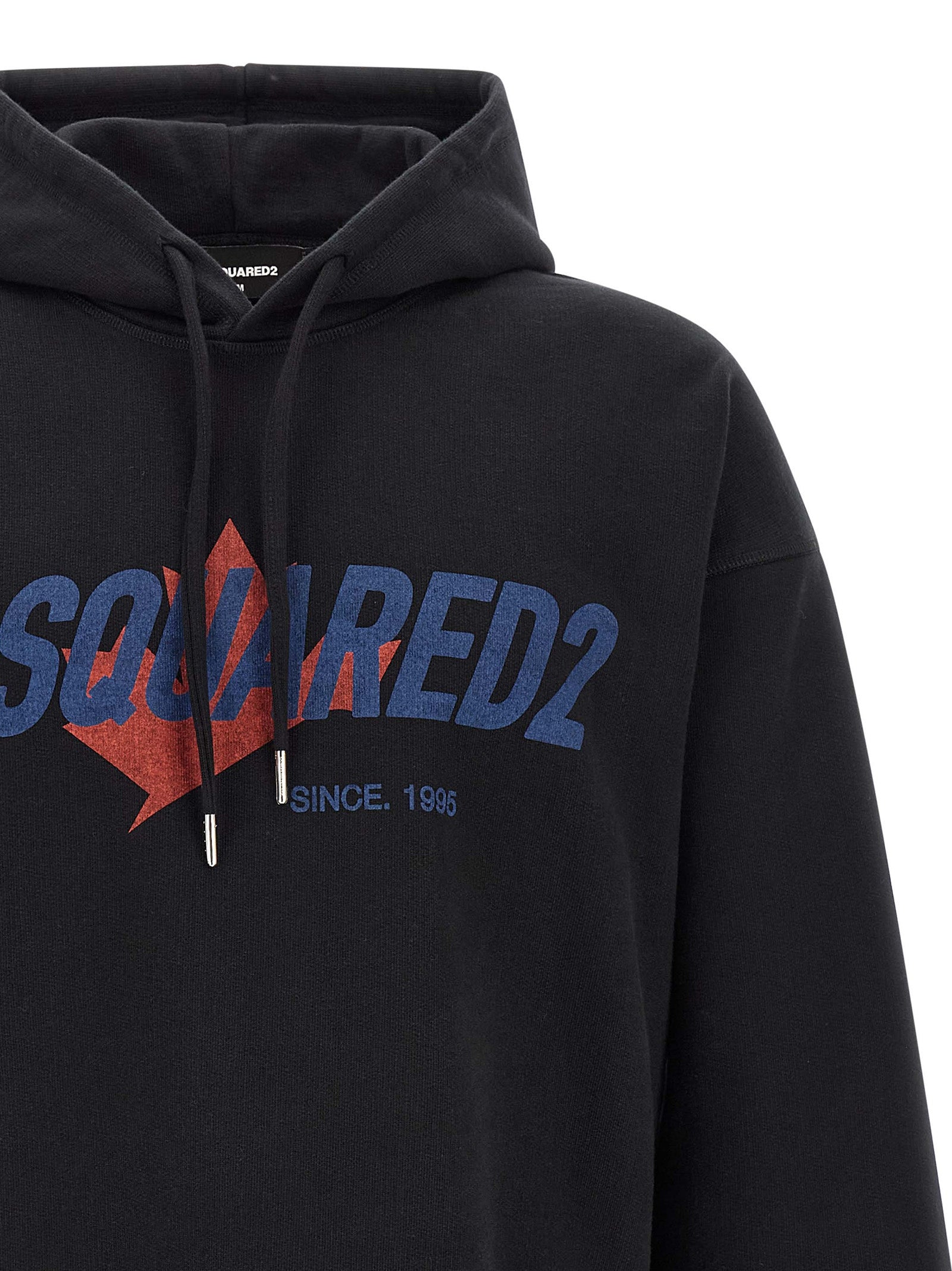 Dsquared² Black Cotton Men's Sweatshirt
