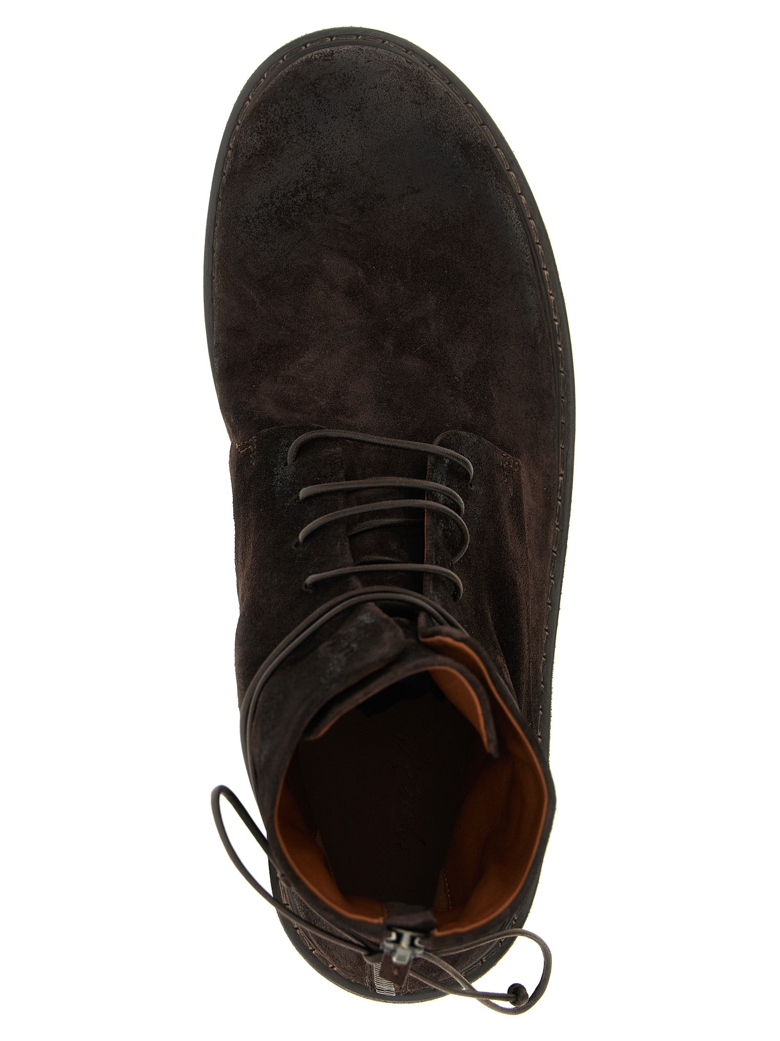Marsell Brown Calfskin Chelsea Men's Boots