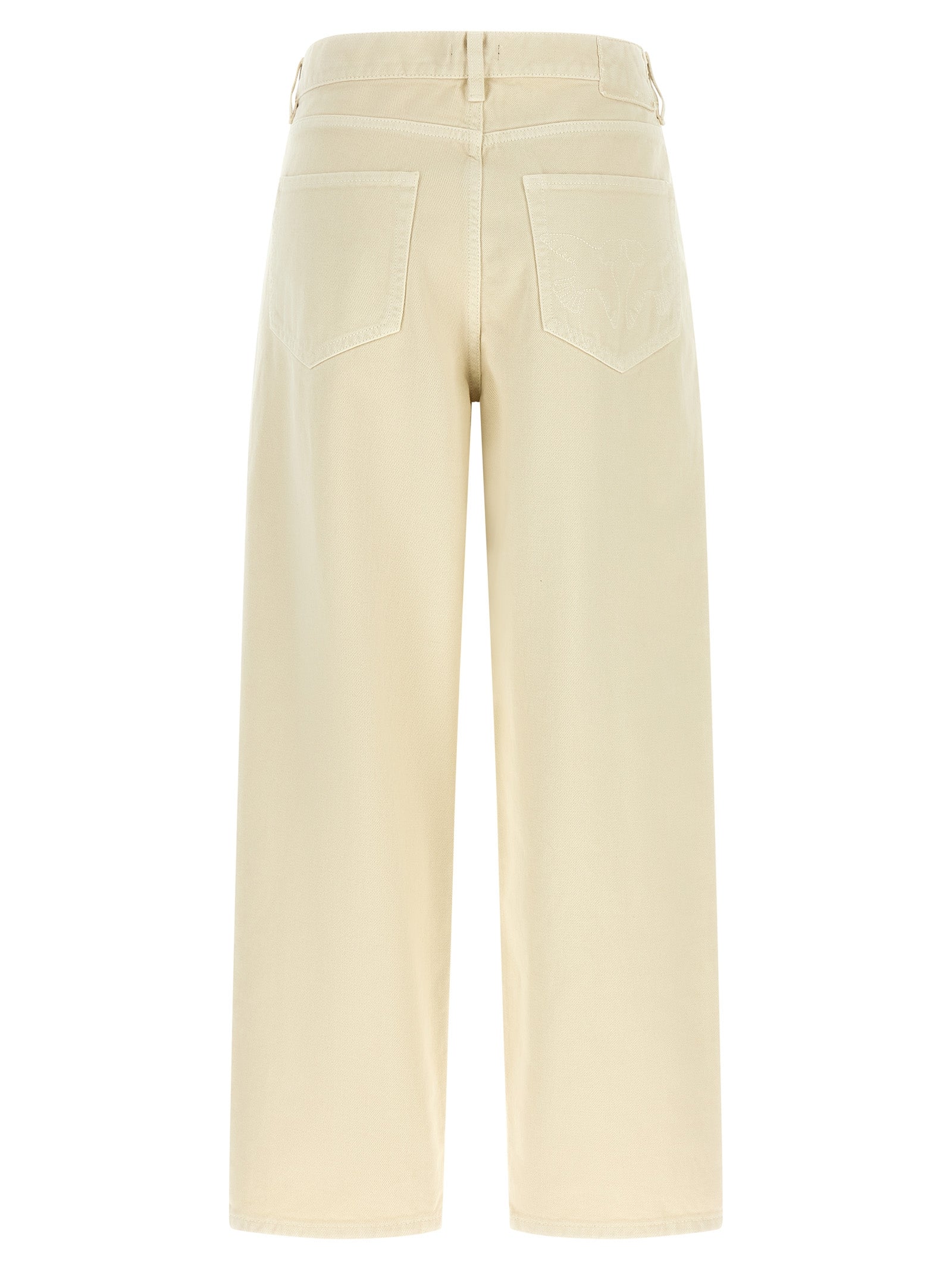 PINKO Beige Cotton Jeans Women's Denim
