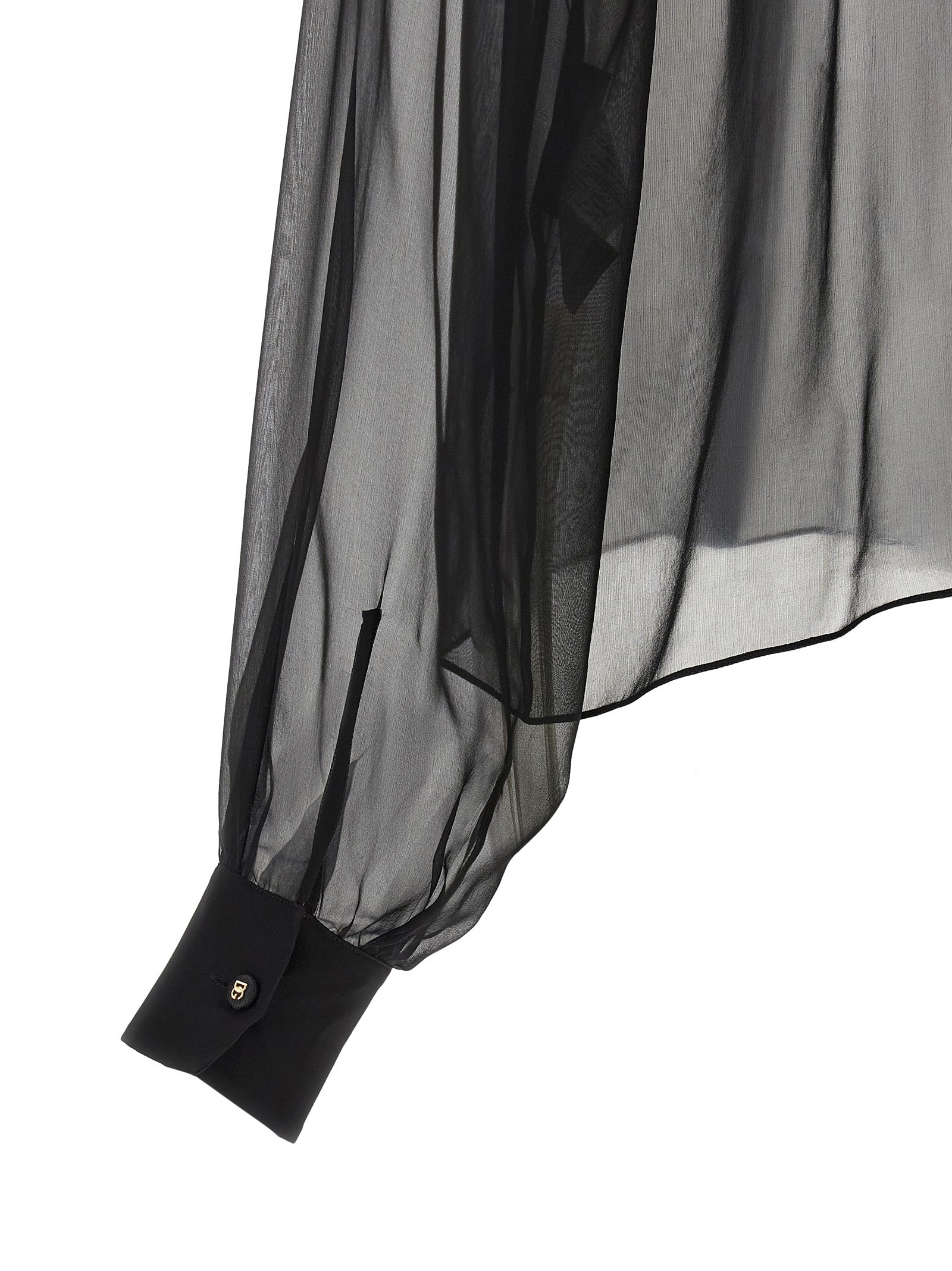 Dolce & Gabbana Black Silk Women's Blouse