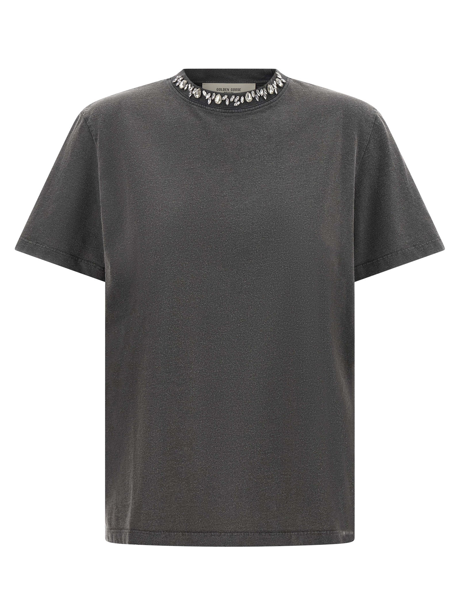 Golden Goose Gray Cotton Women's T-Shirt