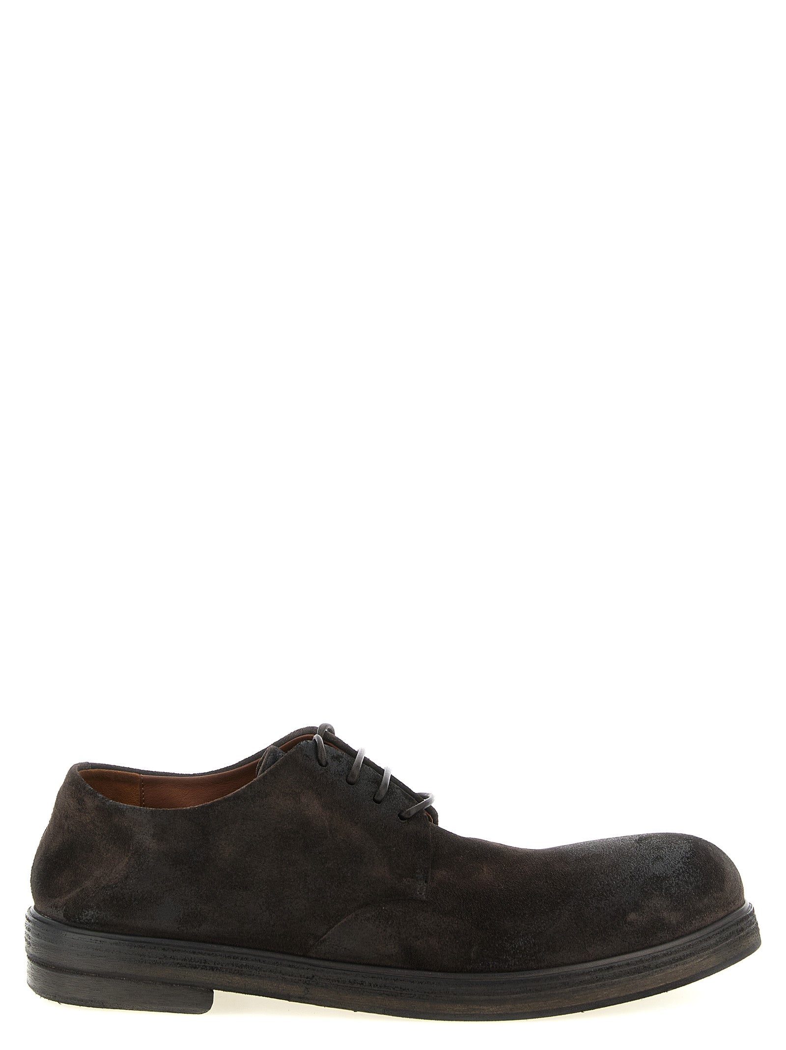 Marsell Brown Calfskin Oxfords And Men's Derbies
