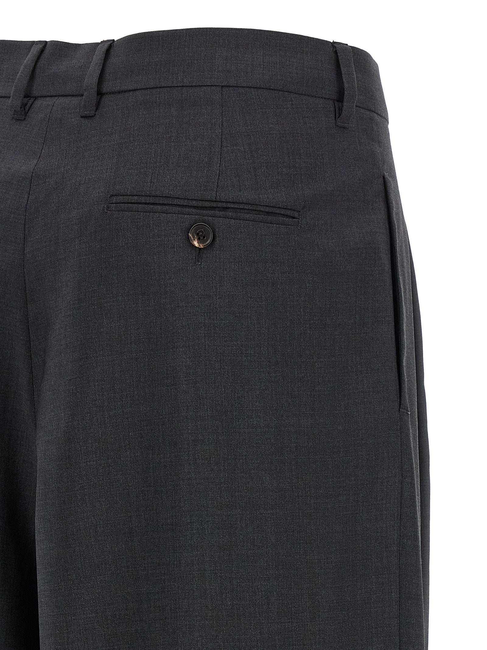 'S Max Mara Gray Wool Dress Women's Pants