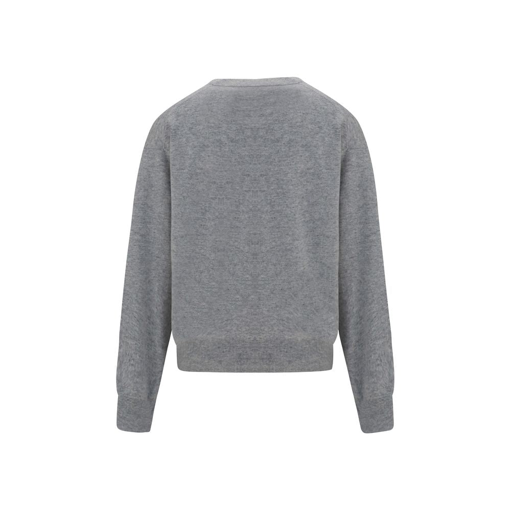 Brunello Cucinelli Gray Cashmere Women's Sweater