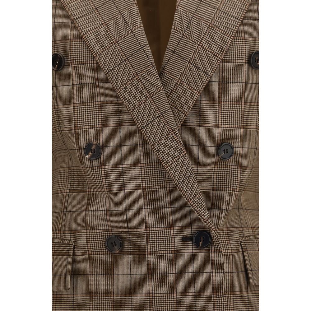 Chloé Beige Wool Oves Aries Women's Blazer