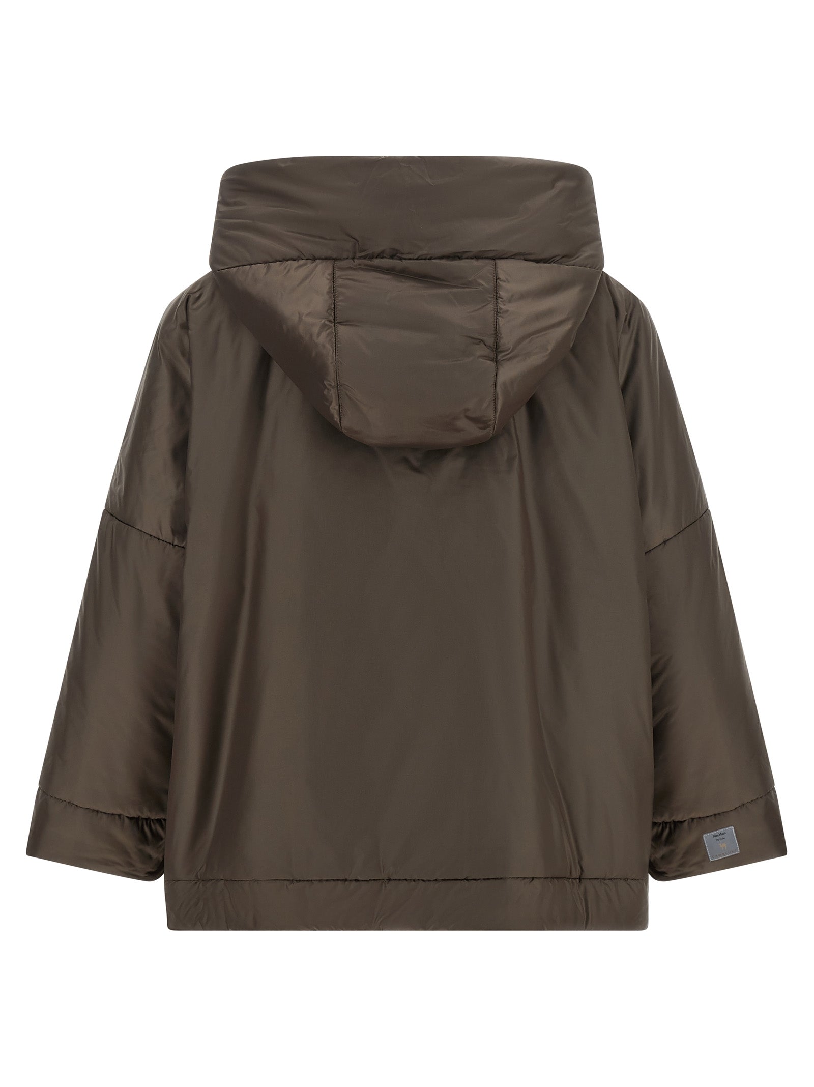Max Mara Brown Polyester Shell Women's Jacket