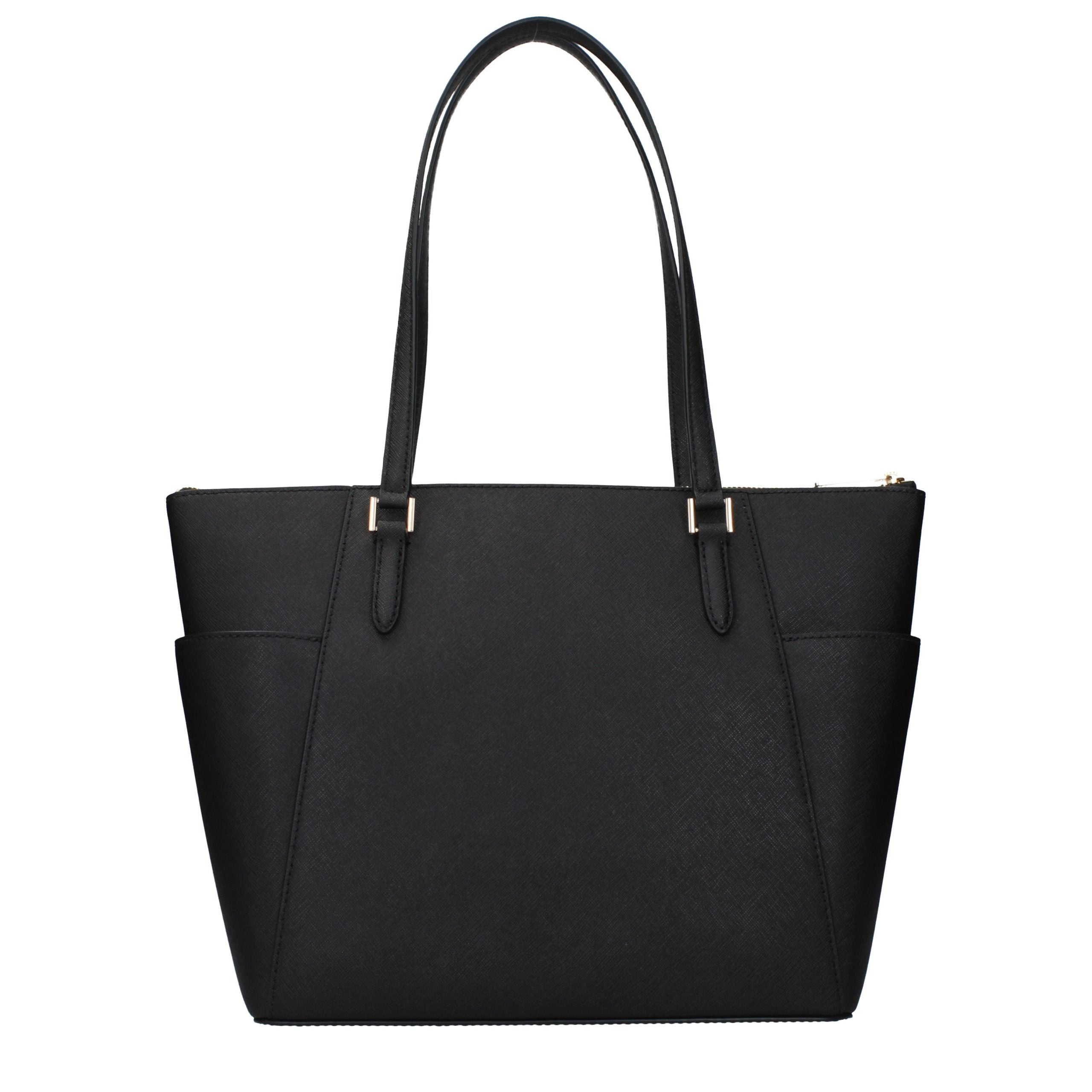 Michael Kors Black Leather Shoulder Women's Bag