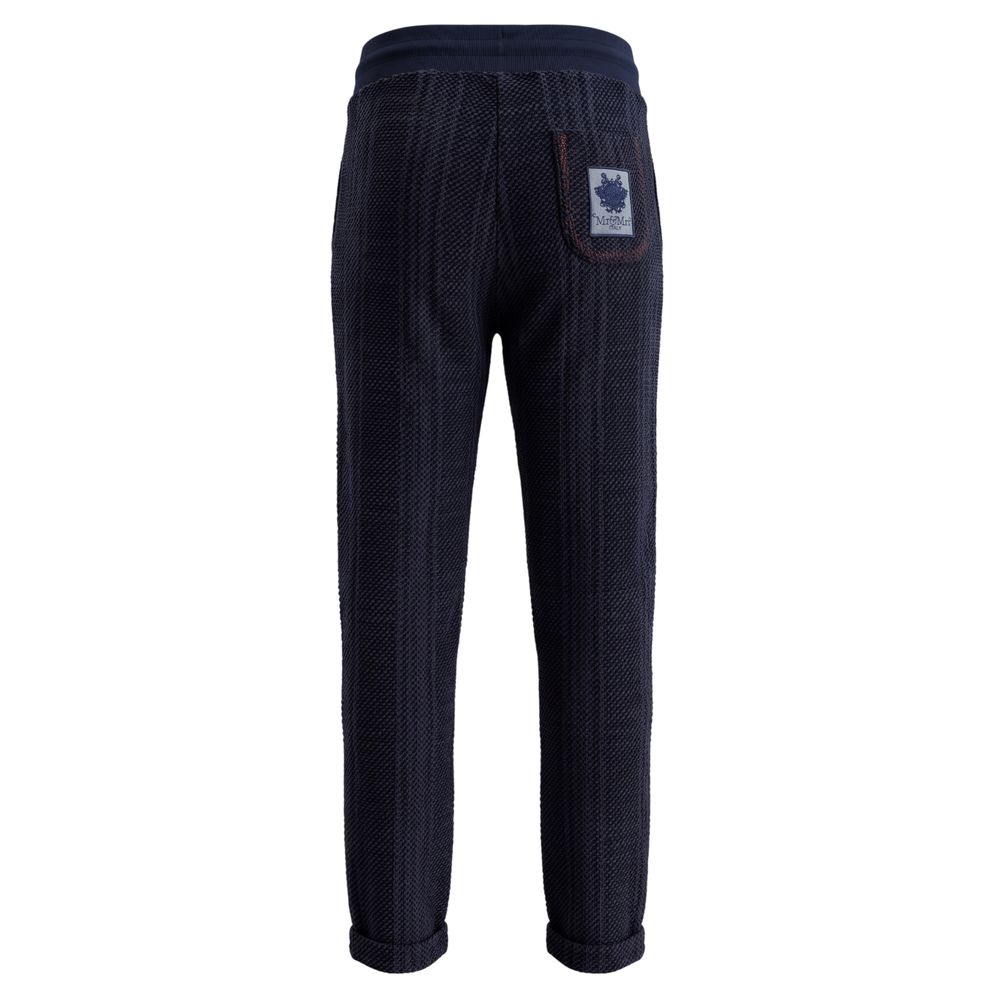 Mr&Mrs Italy Blue Knit Women Women's Pants