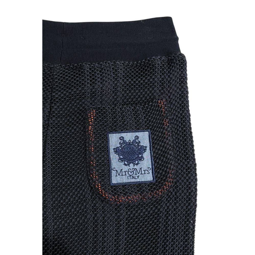 Mr&Mrs Italy Blue Knit Women Women's Pants