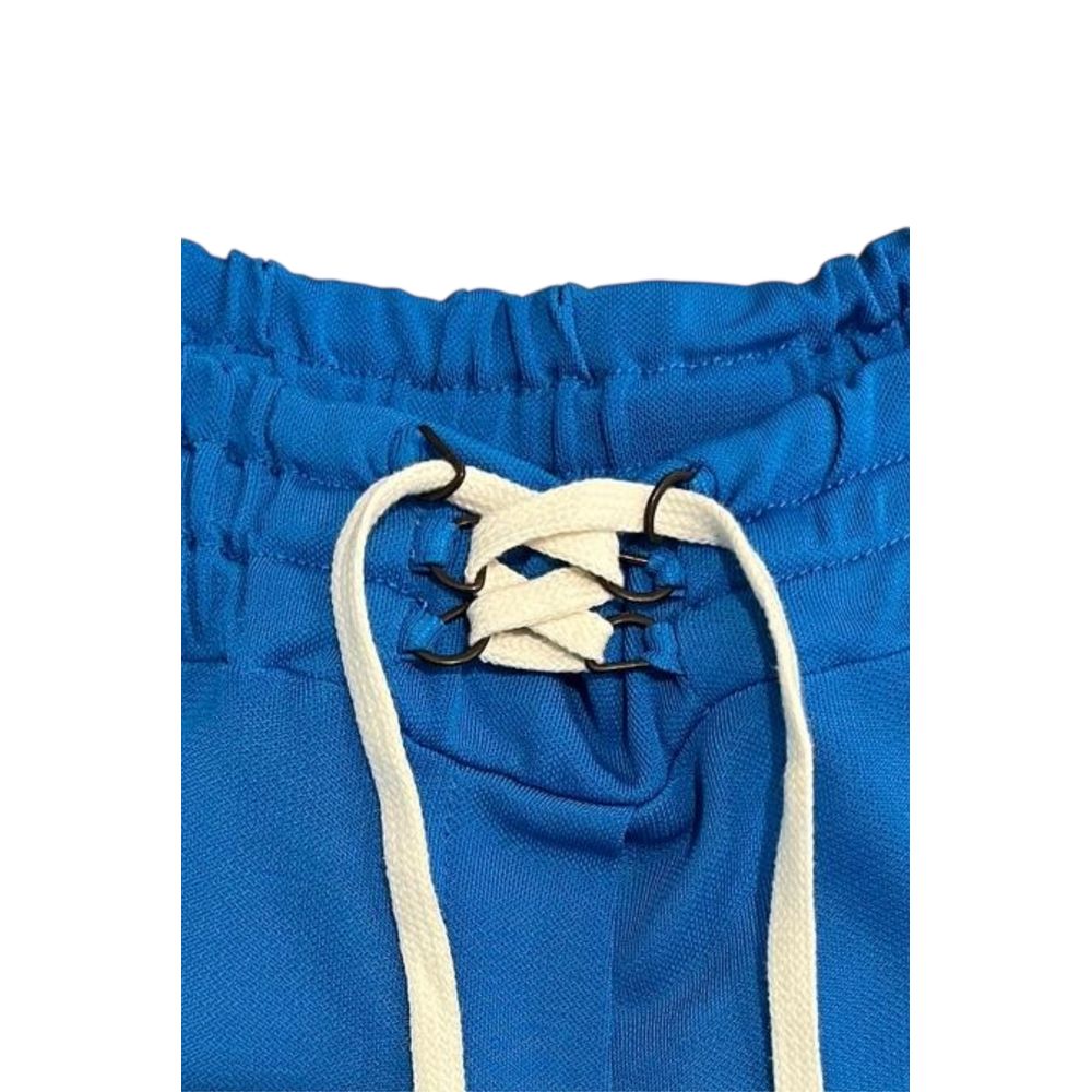 Mr&Mrs Italy Blue Viscose Women Women's Pants