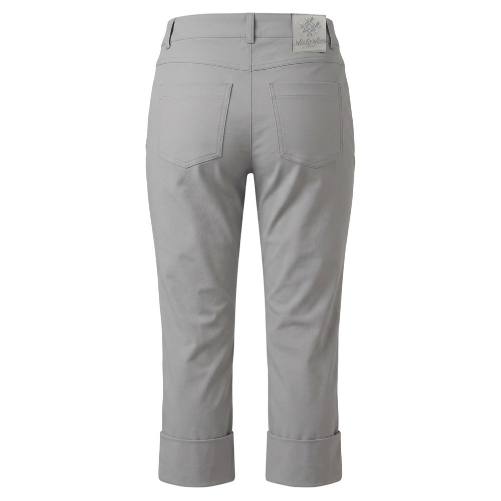 Mr&Mrs Italy Grey Cotton Women Women's Pants