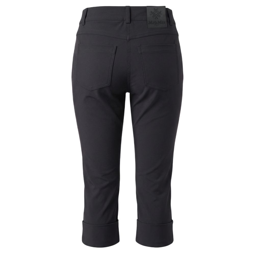 Mr&Mrs Italy Black Cotton Women Women's Pants