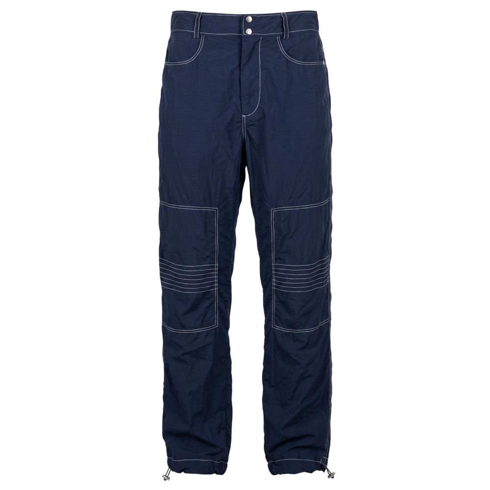 Mr&Mrs Italy Blue Polyamide Men Men's Pants