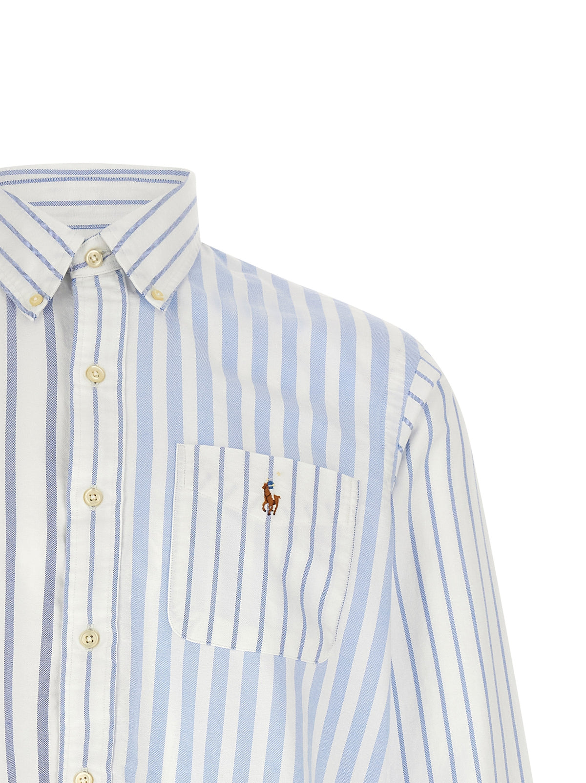 Polo Ralph Lauren Blue Cotton Men's Blouse