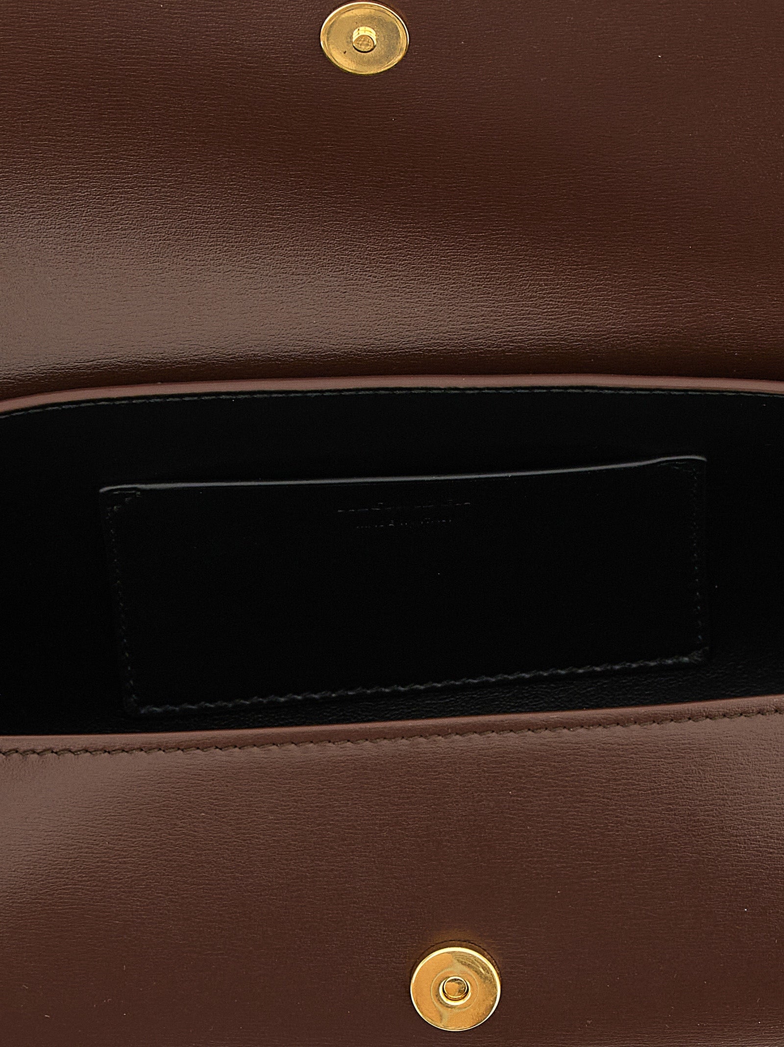 Jil Sander Brown Calfskin Shoulder Women's Bag