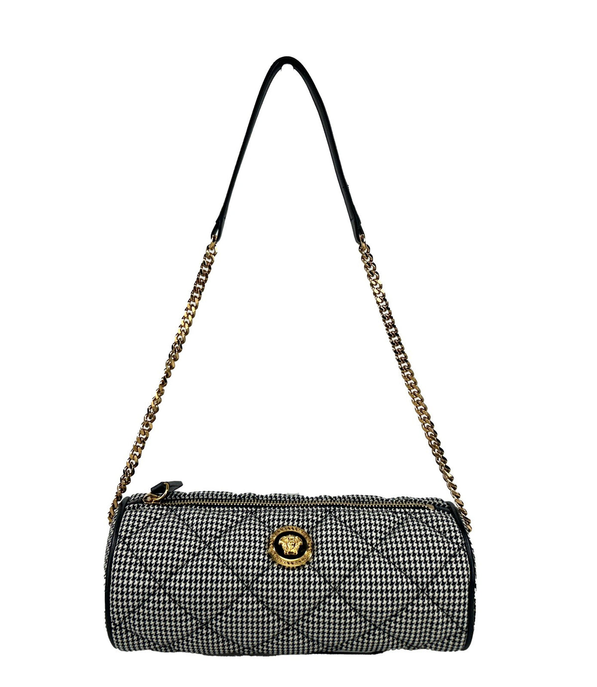 Versace Versace Medusa Quilted Evening Sling Crossbody Women's Bag