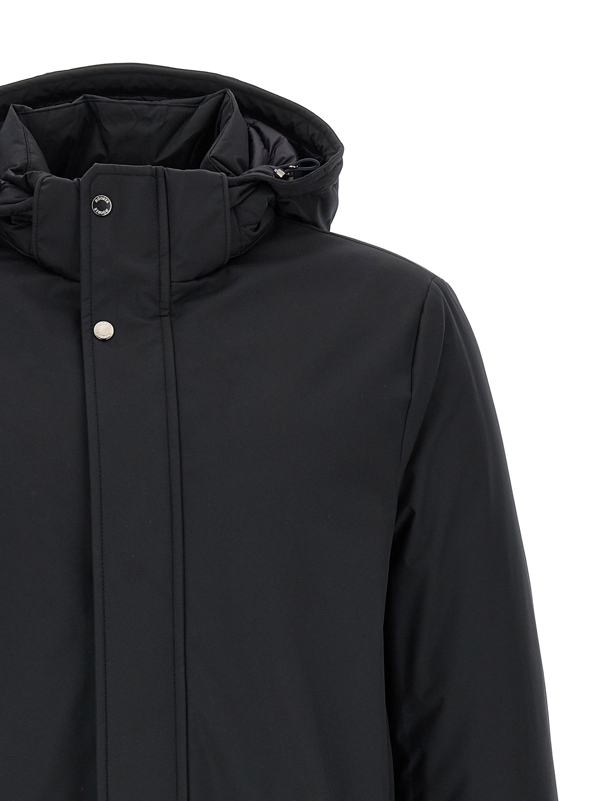 MooRER Blue Wool Men's Parka