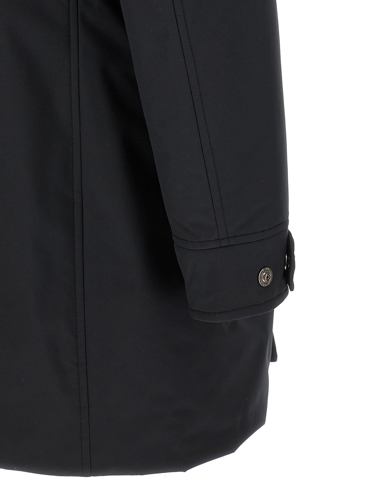 MooRER Blue Wool Men's Parka