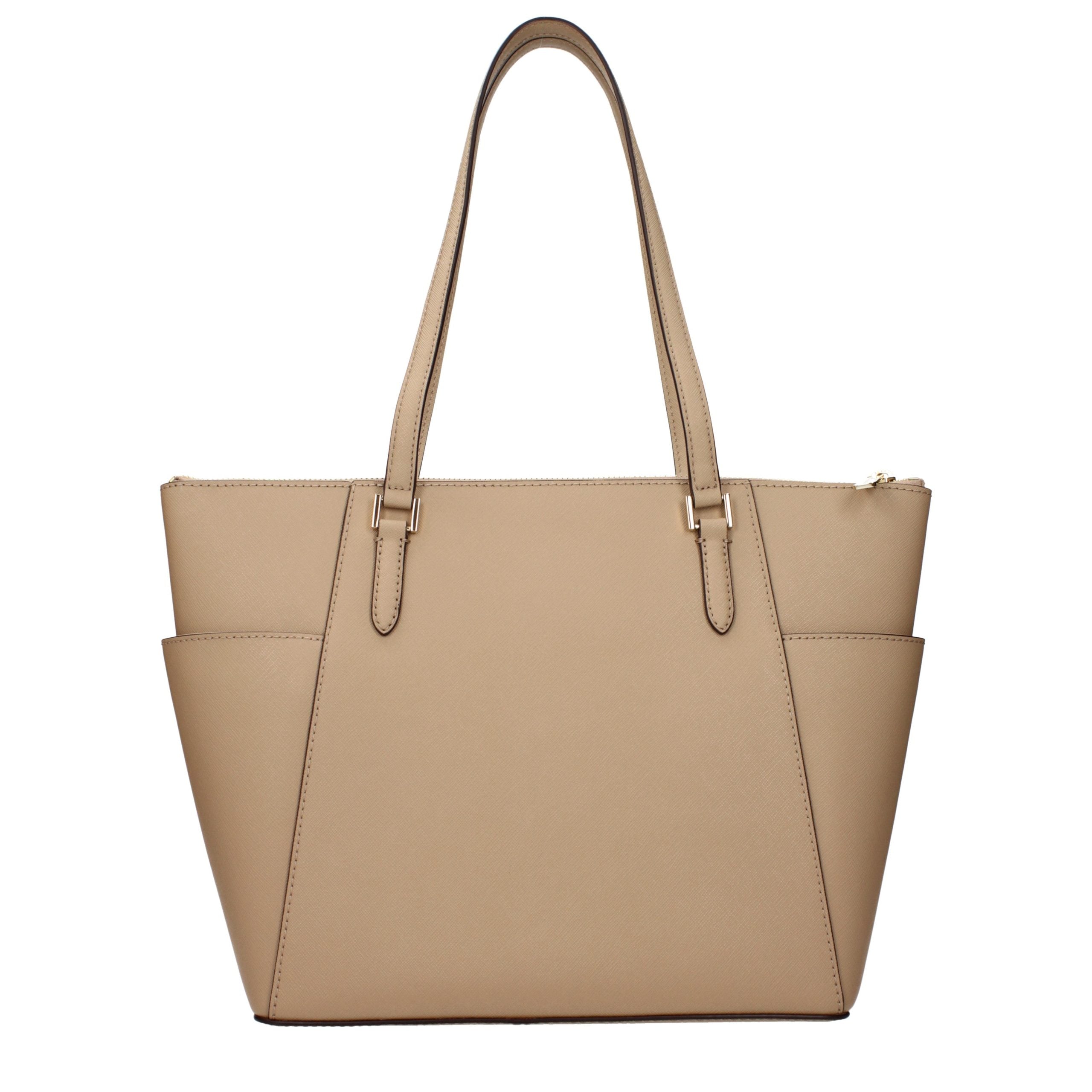 Michael Kors Beige Leather Shoulder Women's Bag