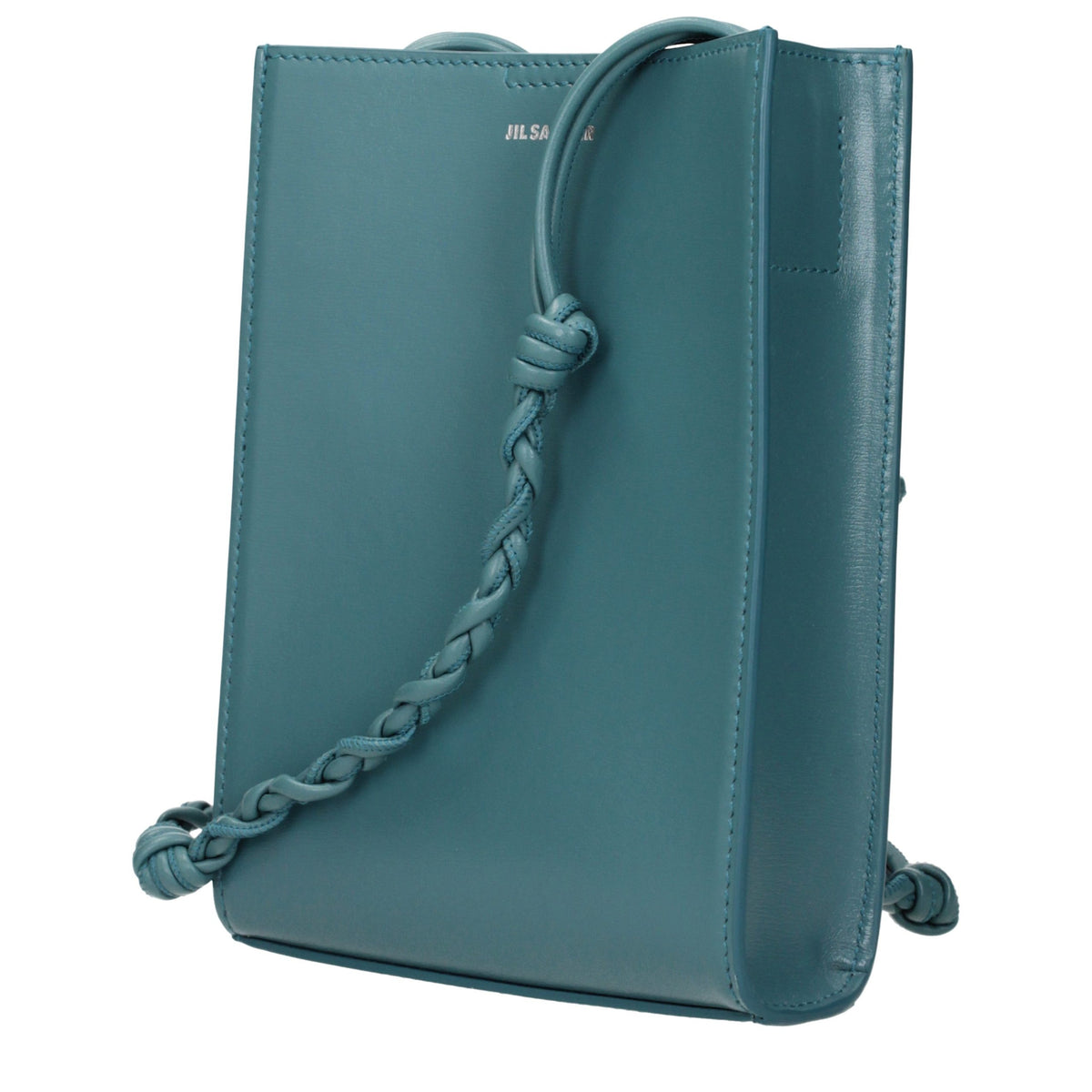 Jil Sander Green Leather Crossbody Women's Bag