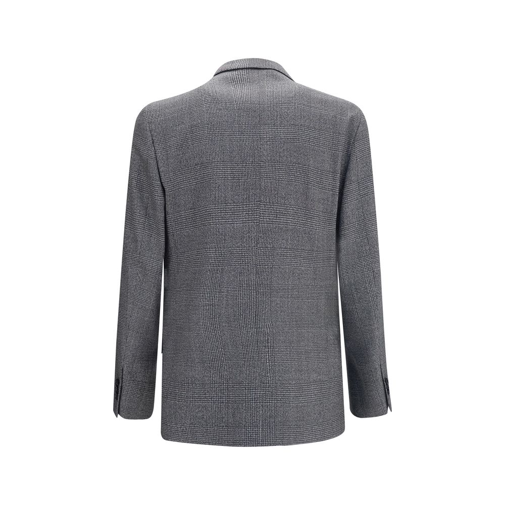 Lardini Gray Wool Oves Aries Men's Blazer