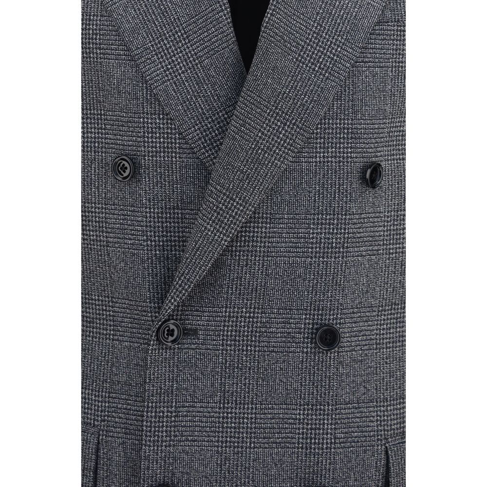 Lardini Gray Wool Oves Aries Men's Blazer