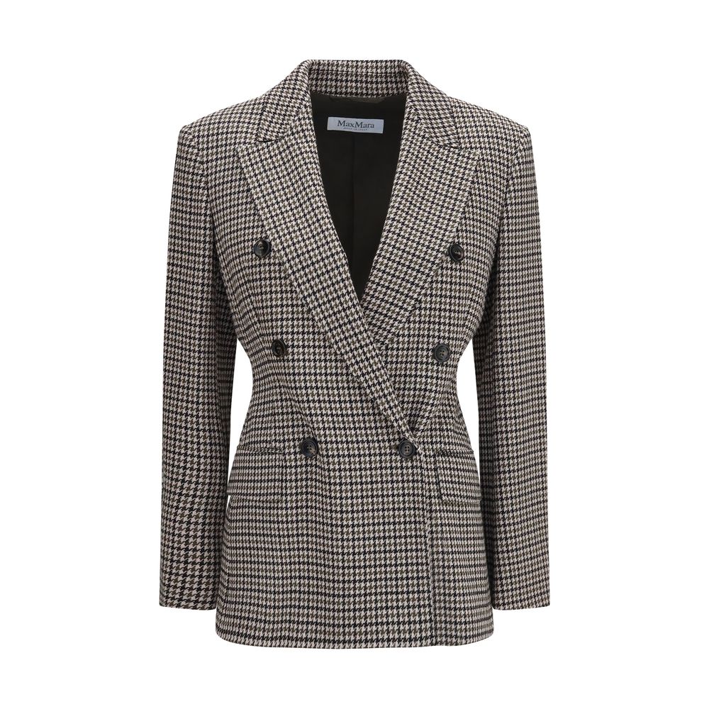 Max Mara Multicolor Viscose Women's Blazer