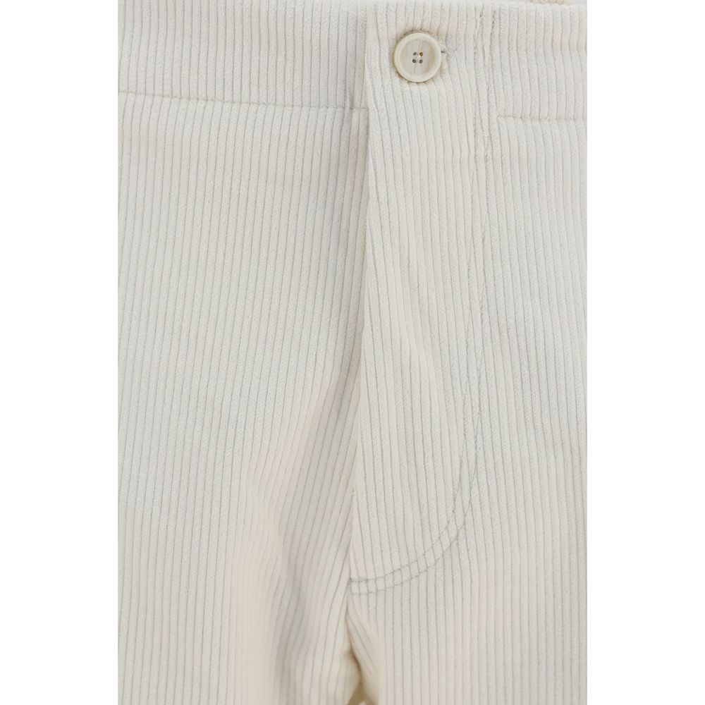 Lardini Beige Viscose Casual Men's Pants