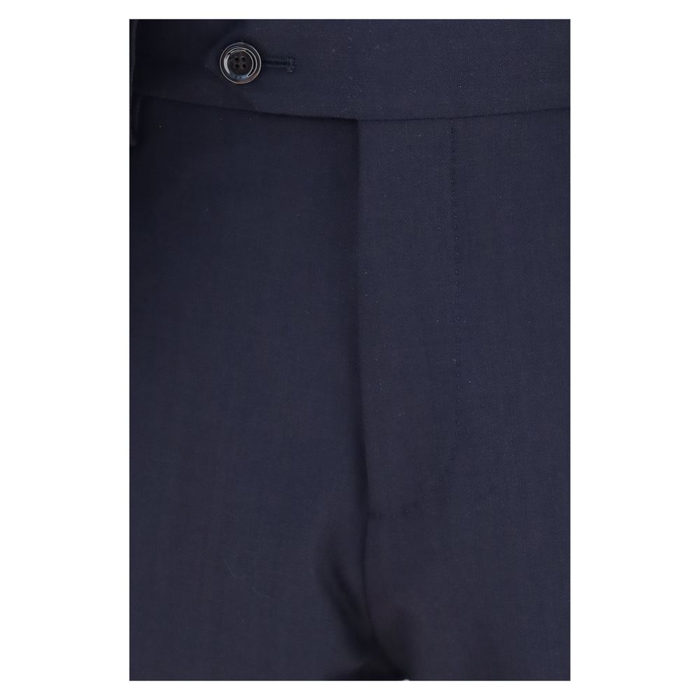 Lardini Blue Wool Oves Aries Two-Piece Men's Suit
