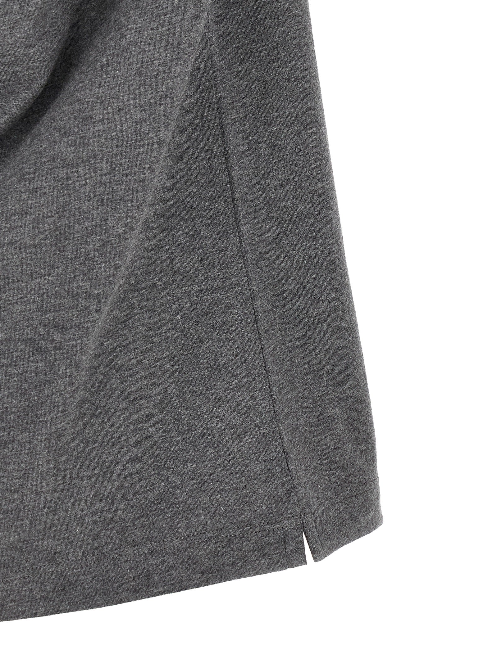 Brunello Cucinelli Gray Cotton Men's T-Shirt