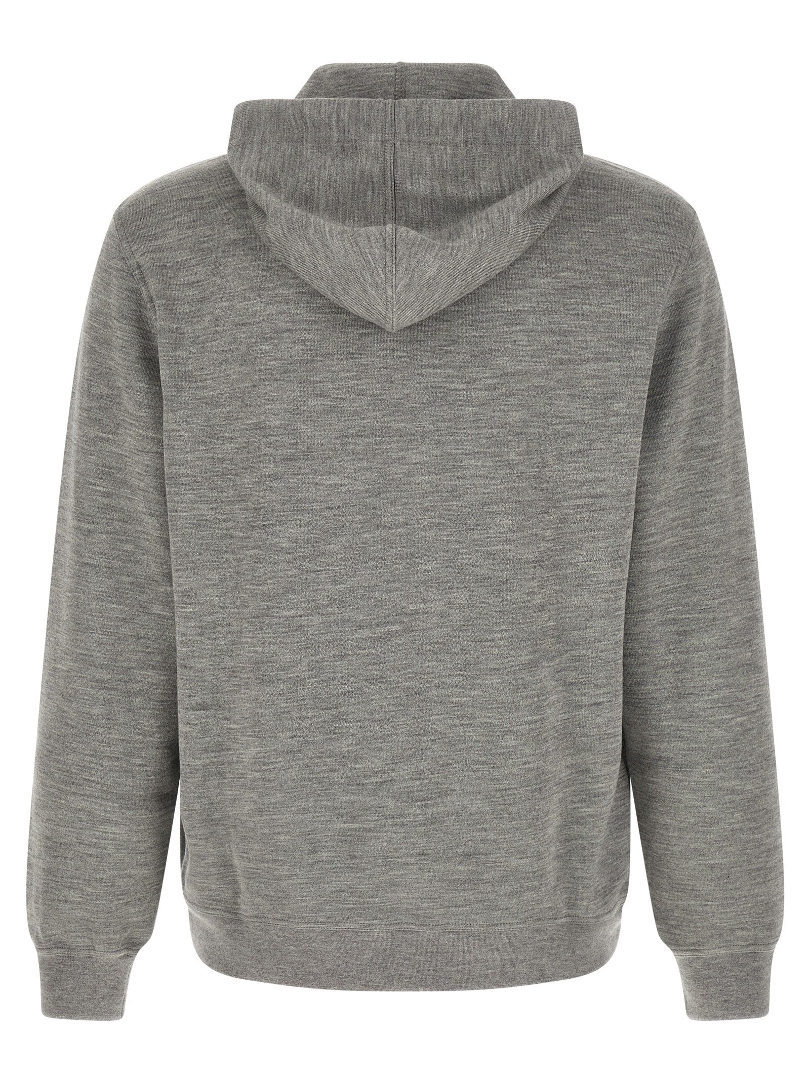 Brunello Cucinelli Gray Cashmere Men's Sweatshirt