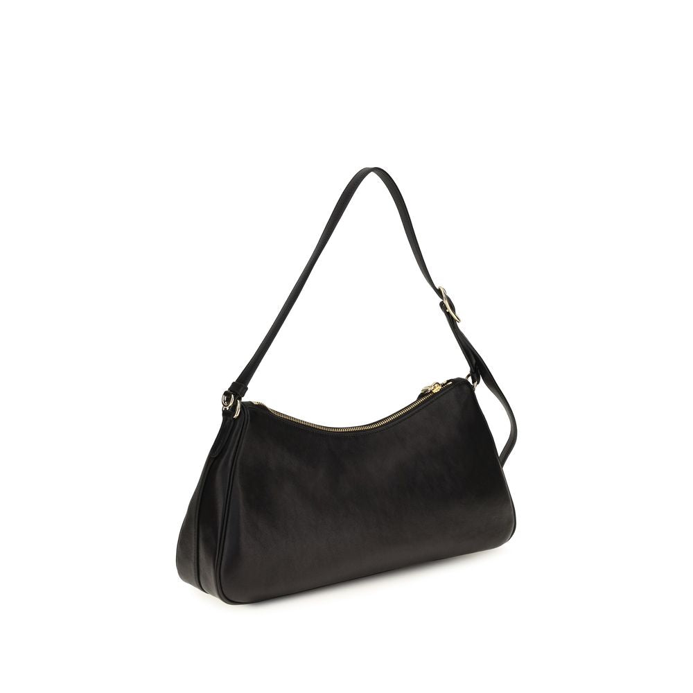 Prada Black Calf Leather Bos Taurus Shoulder Women's Bag