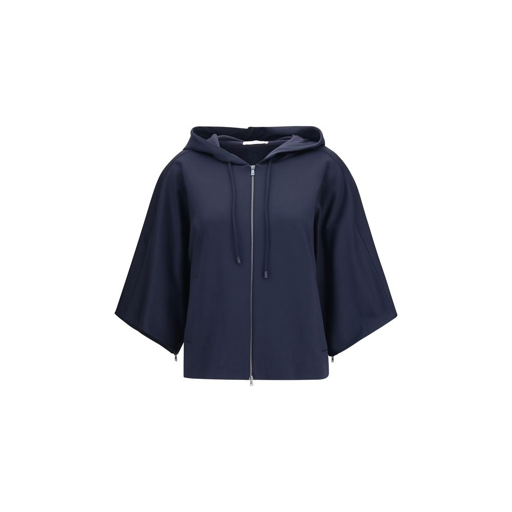 Max Mara Blue Polyamide Women's Sweatshirt