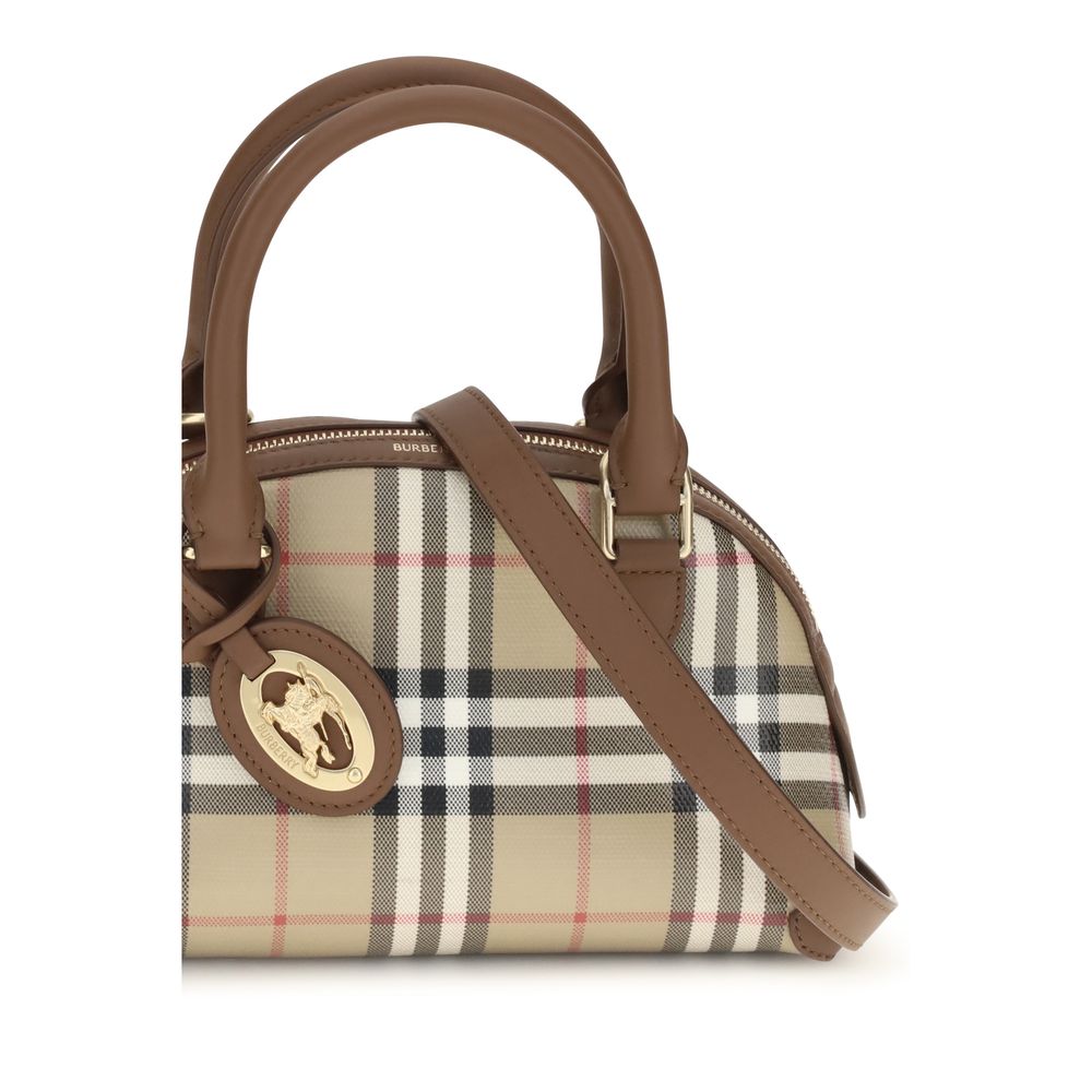 Burberry Beige Canvas Women's Handbag