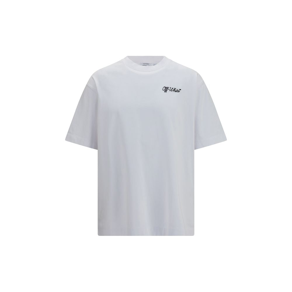 Off-White White Cotton Men's T-Shirt