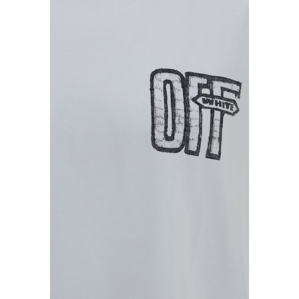 Off-White White Cotton Men's Sportswear