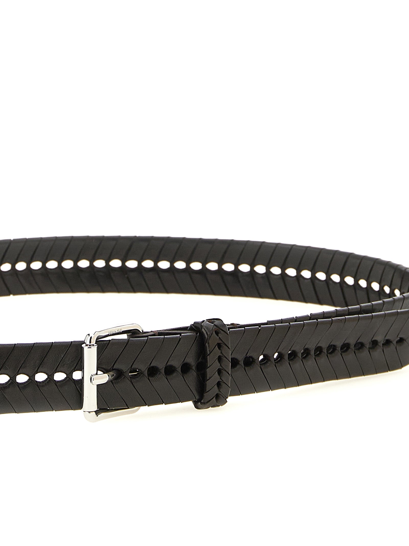Lemaire Brown Calfskin Men's Belt