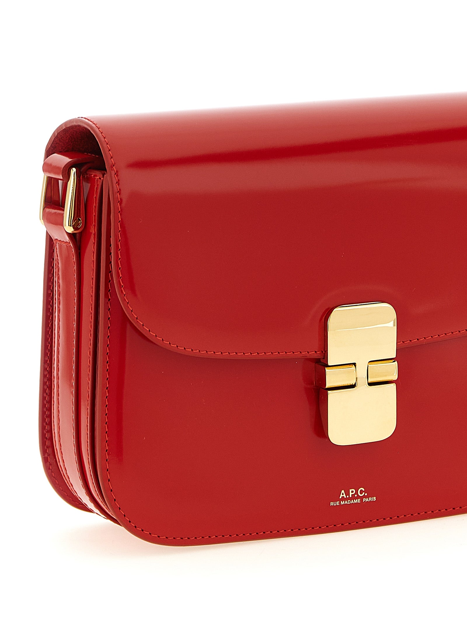 A.P.C. Multicolor Cowhide Crossbody Women's Bag
