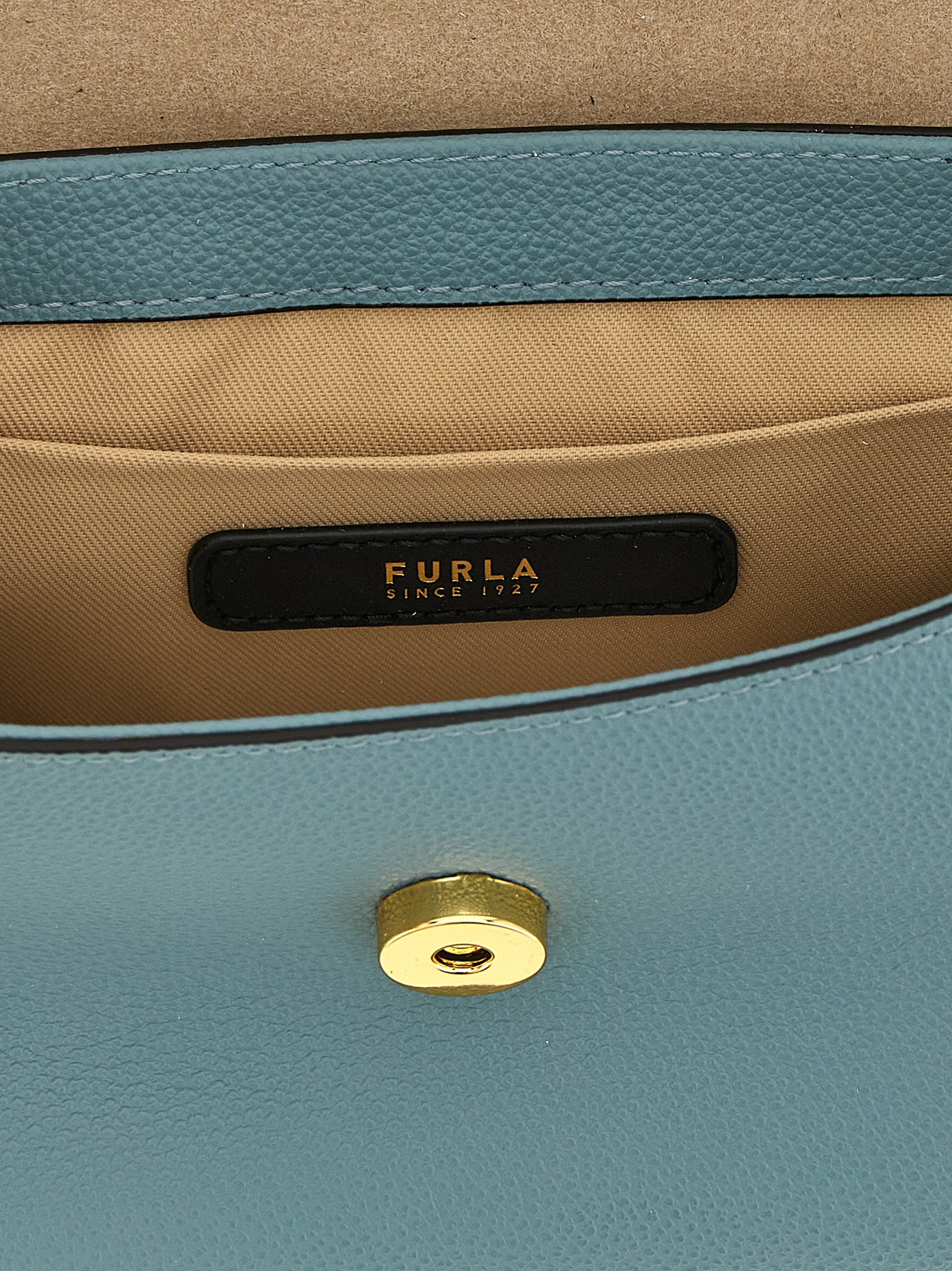 Furla Blue Calfskin Women's Handbag